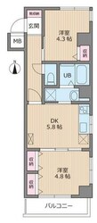 アルステージ元住吉の物件間取画像